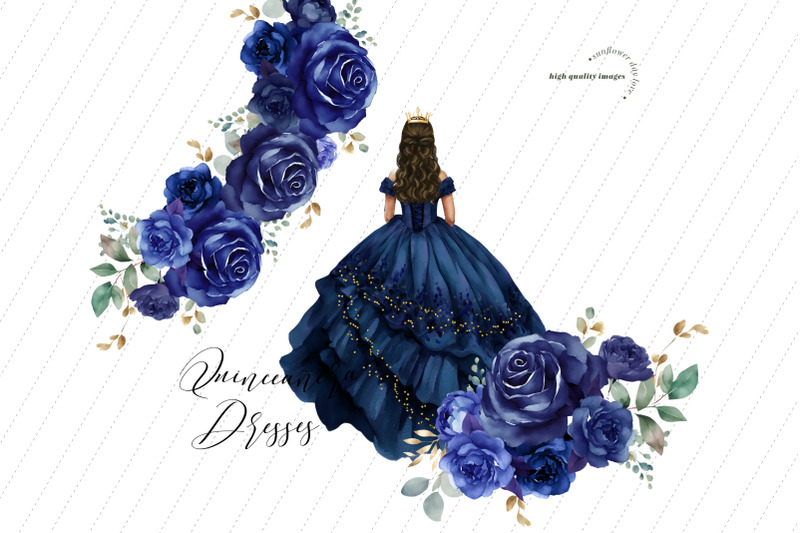 navy-blue-charro-quinceanera-dresses-clipart-boots-clipart