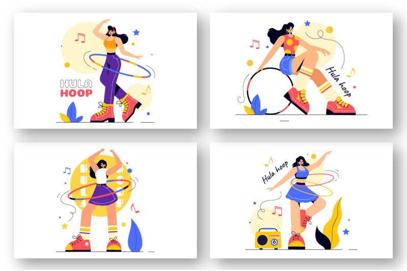 13-playing-hula-hoop-illustration