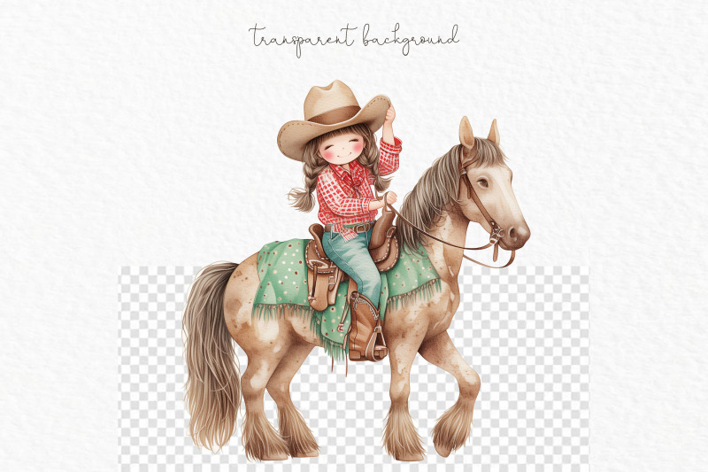 cowgirl-watercolor-clipart