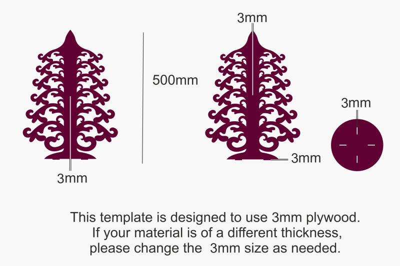 3d-christmas-tree-svg-laser-cutting-template