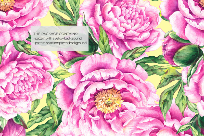 watercolor-peony-pattern