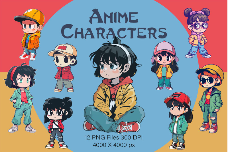 anime-characters-sticker