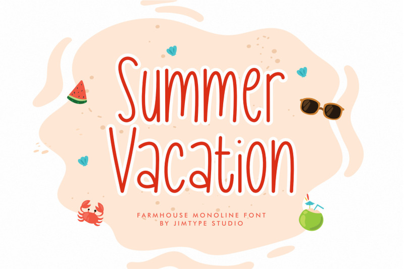 summer-vacation-summertime-font