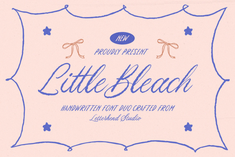 little-bleach-handwritten-font-duo