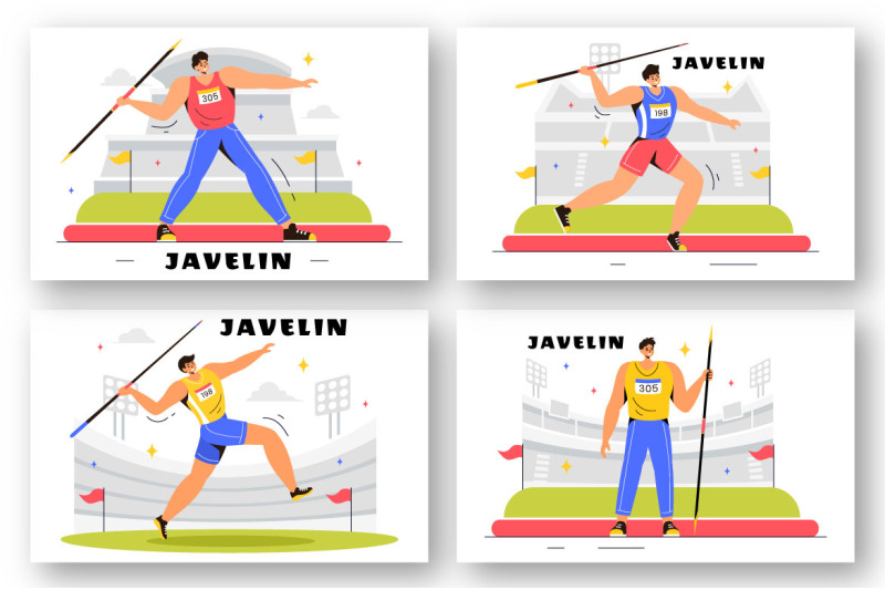 9-javelin-throw-sports-illustration