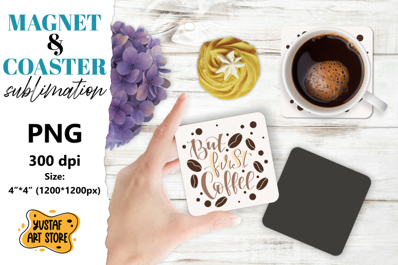 coffee-magnet-sublimation-coffee-coaster-sublimation