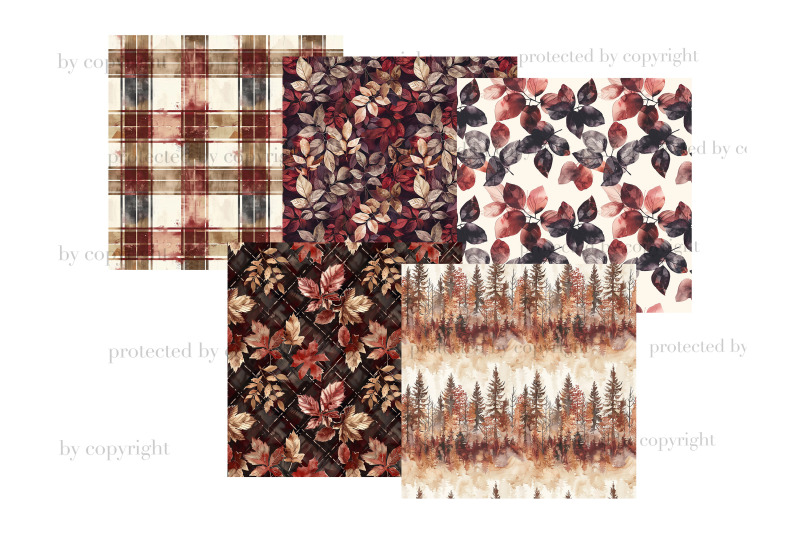 fall-season-digital-papers-autumn-pattern