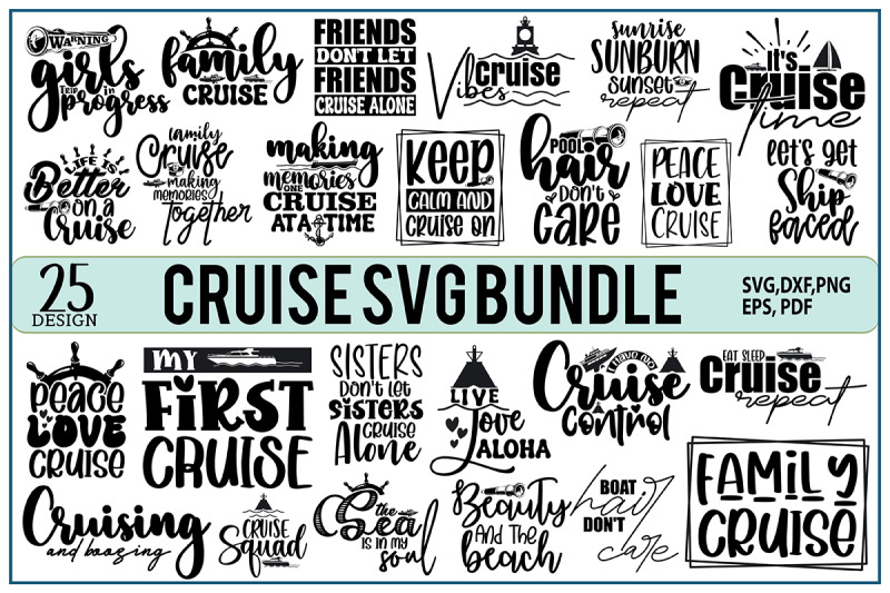 cruise-svg-bundle