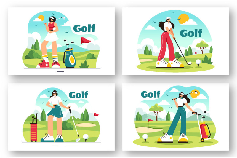 10-golf-sport-illustration