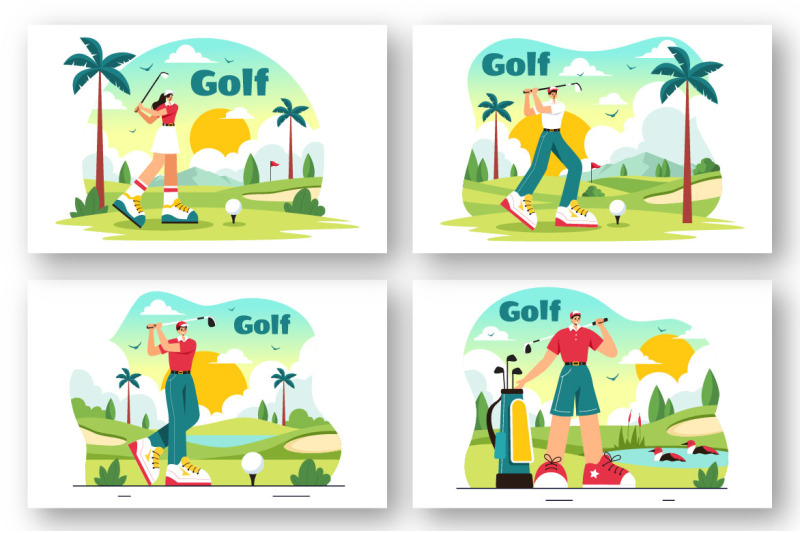 10-golf-sport-illustration