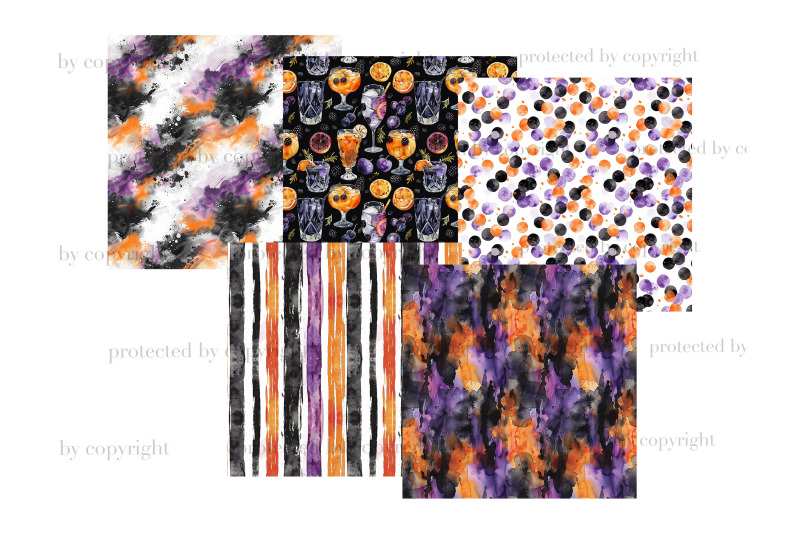 halloween-paper-bundle-creepy-pattern