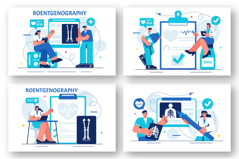 18-roentgenography-vector-illustration