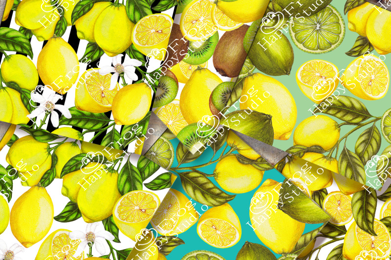 hand-drawn-seamless-citrus-patterns-set