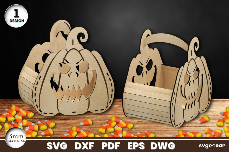 halloween-baskets-laser-cut