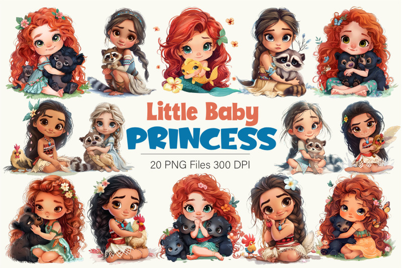 cartoon-baby-princess-tshirt-sticker