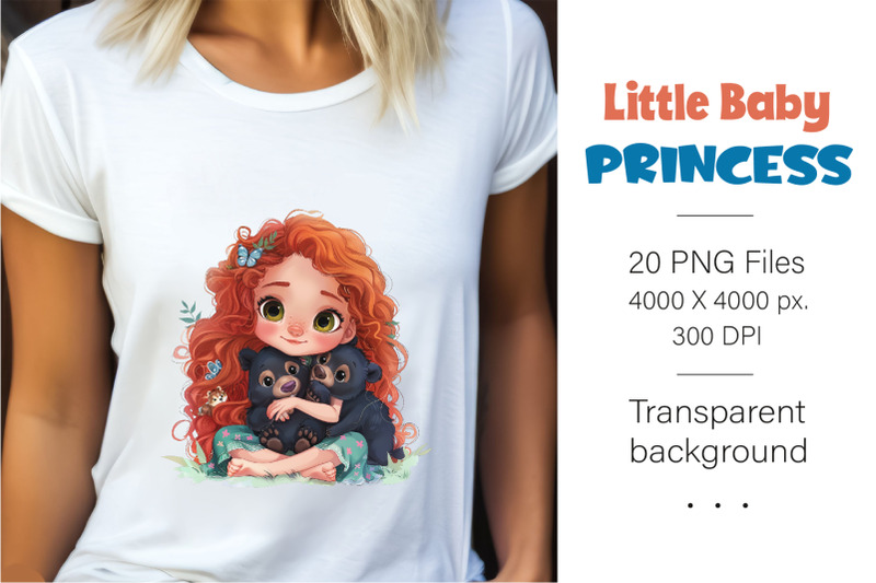 cartoon-baby-princess-tshirt-sticker