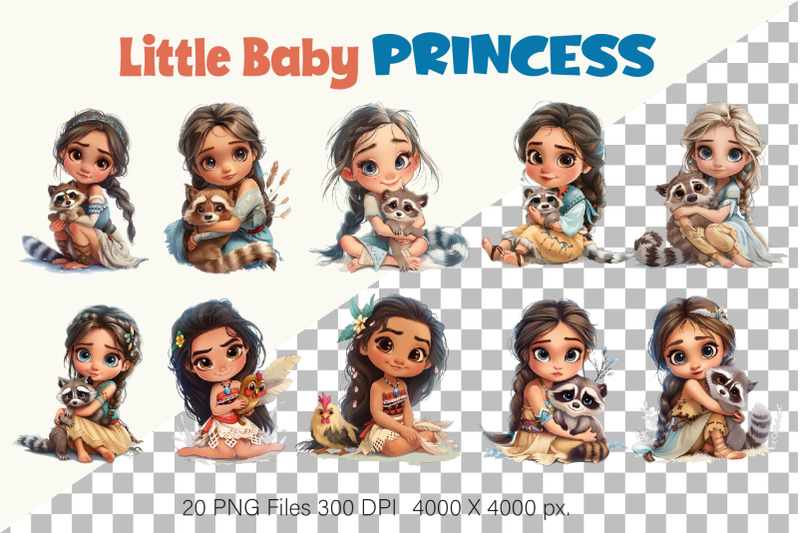 cartoon-baby-princess-tshirt-sticker