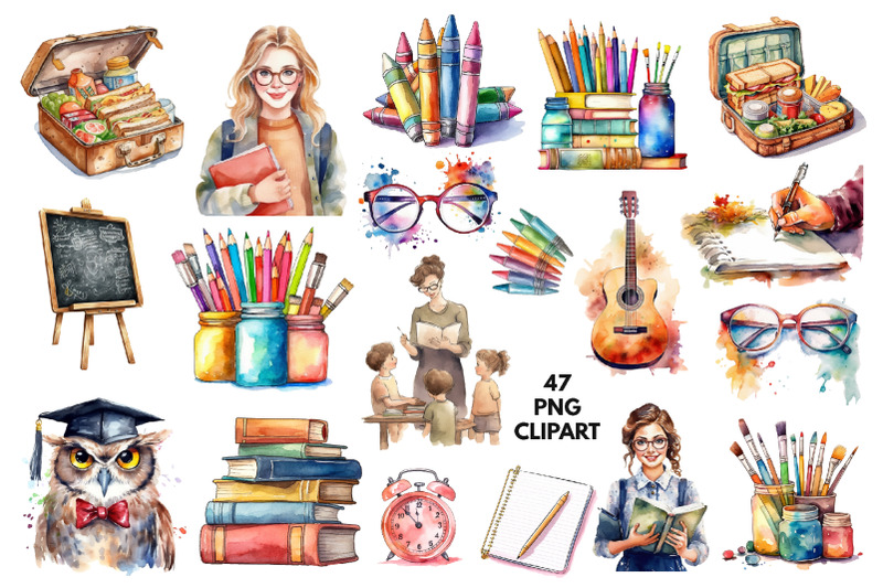 watercolor-back-to-school-clipart