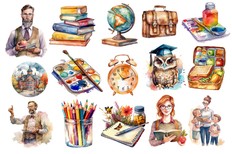 watercolor-back-to-school-clipart