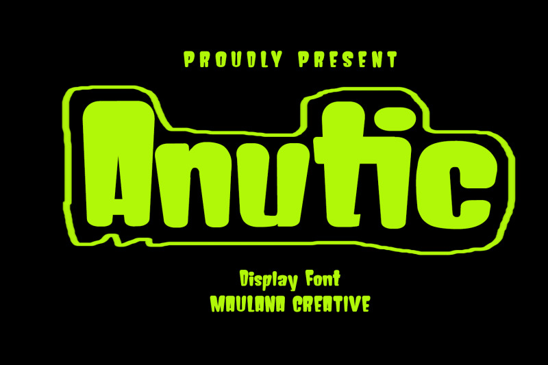 anutic-display-font