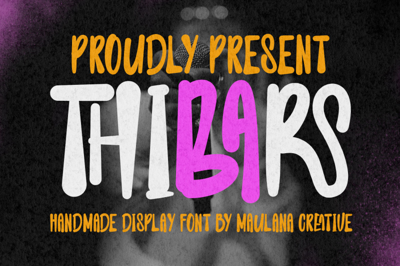 thibars-handmade-display-font