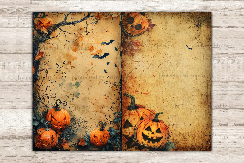 boo-junk-journal-page-halloween-printable-paper-glamartzhanna-horro