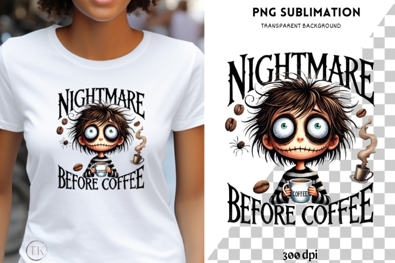 nightmare-before-coffee-png-watercolor-designs-for-halloween-crafting