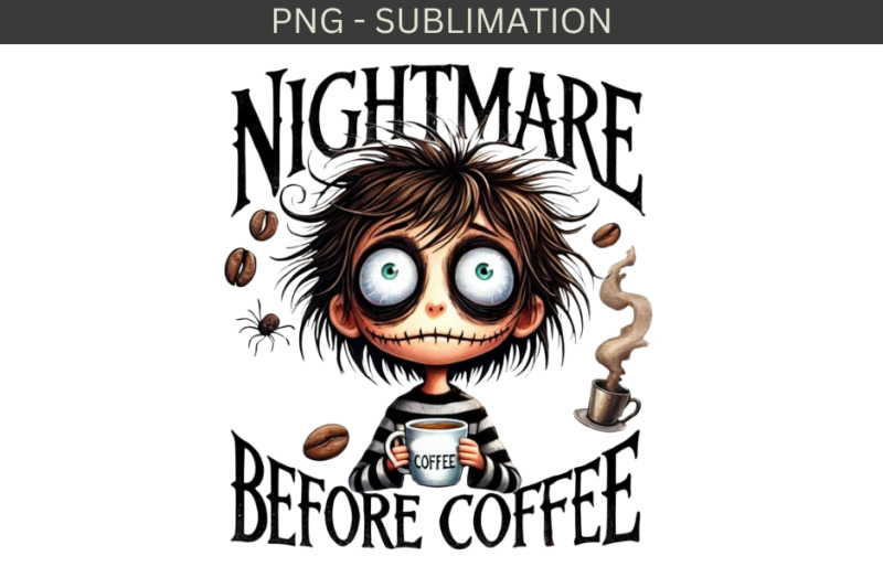 nightmare-before-coffee-png-watercolor-designs-for-halloween-crafting