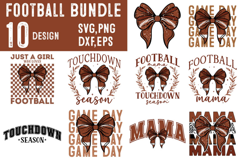 football-coquette-bow-svg-png