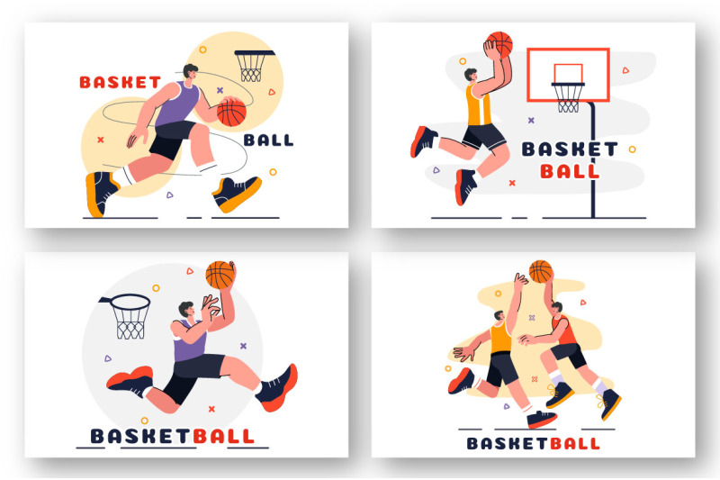 9-playing-basketball-illustration