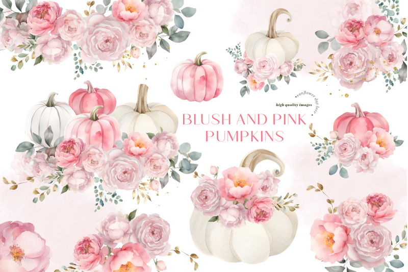 blush-pink-autumn-pumpkin-clipart-flowers-fall-pumpkin