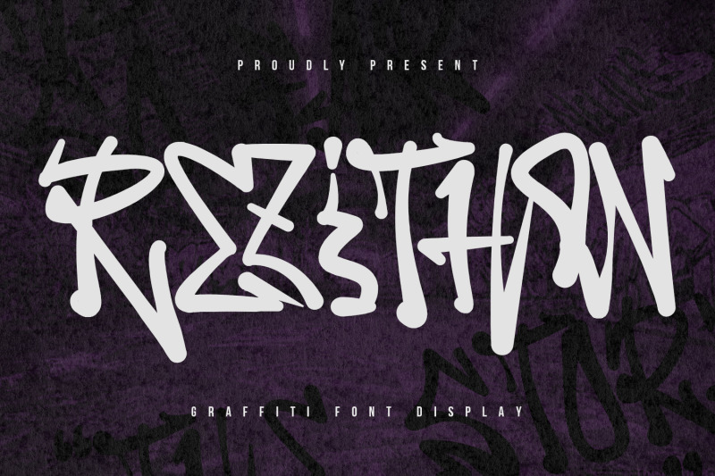 rezithon-graffiti-display-font