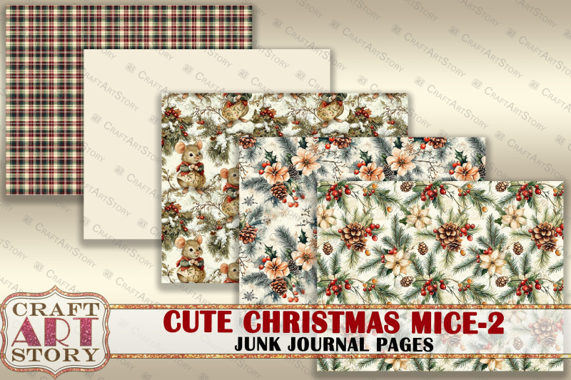 cute-christmas-mice-2-junk-journal-kit-printable-mouse