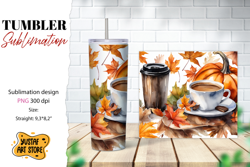 fall-tumbler-wrap-fall-coffee-sublimation-coffee-tumbler