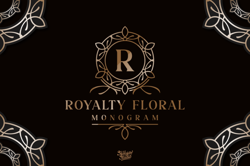 royalty-floral-monogram-font