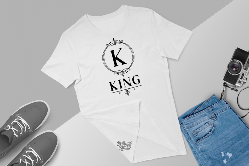 king-florist-monogram-font