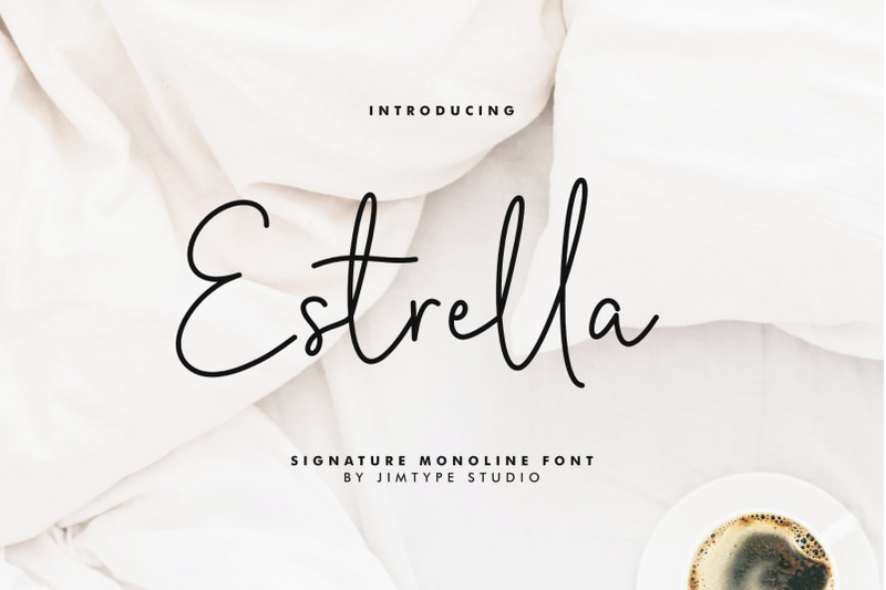 estrella-signature-minimalist-font