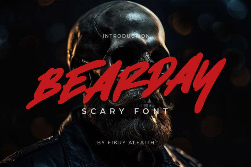 bearday-horror-font