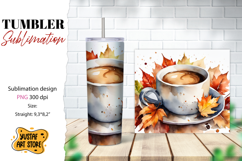 fall-tumbler-wrap-fall-coffee-sublimation-coffee-tumbler