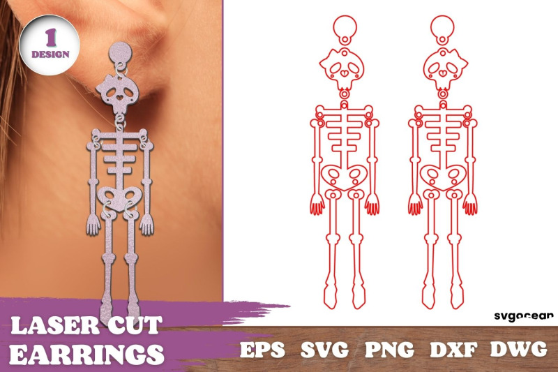 halloween-earrings-laser-cut