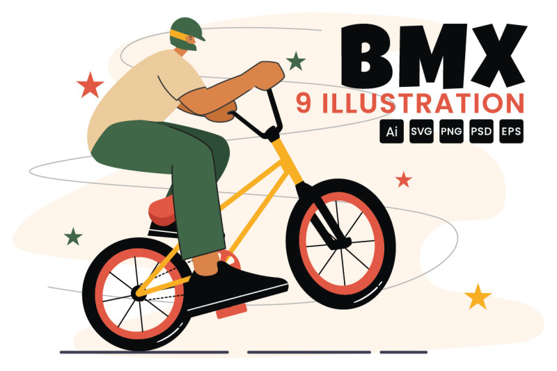 9-bmx-bicycle-sport-illustration