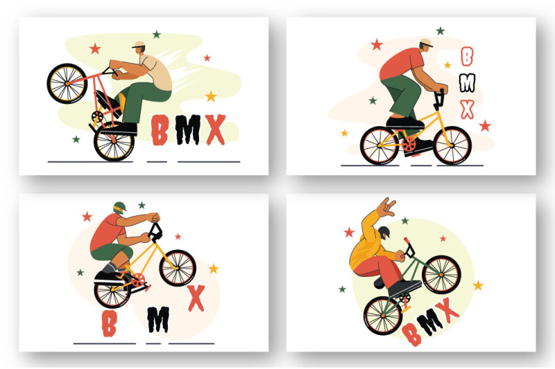 9-bmx-bicycle-sport-illustration