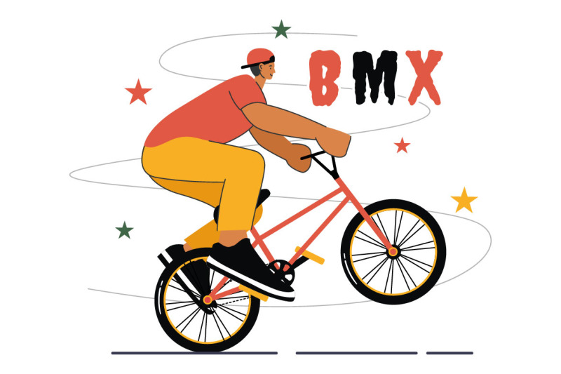 9-bmx-bicycle-sport-illustration