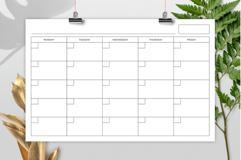 11-x-17-inch-blank-monday-to-friday-calendar-page-template