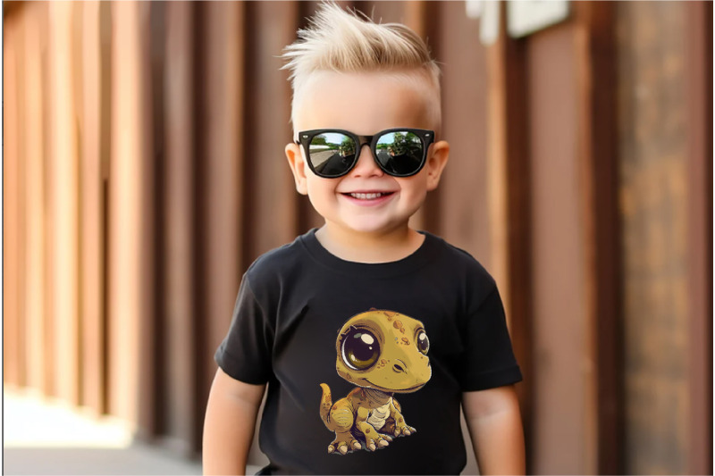 cute-cartoon-dino-tshirt-sticker