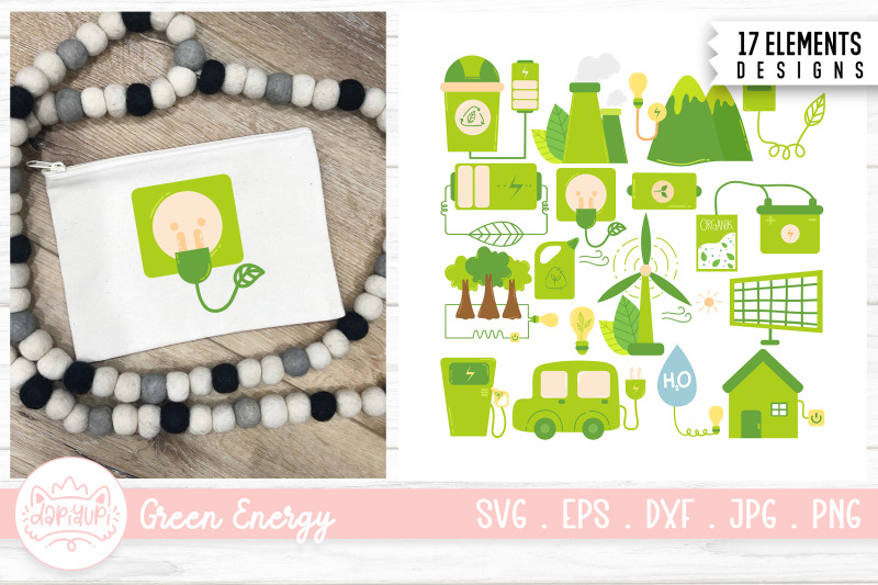 green-energy-concept-icon-bundle