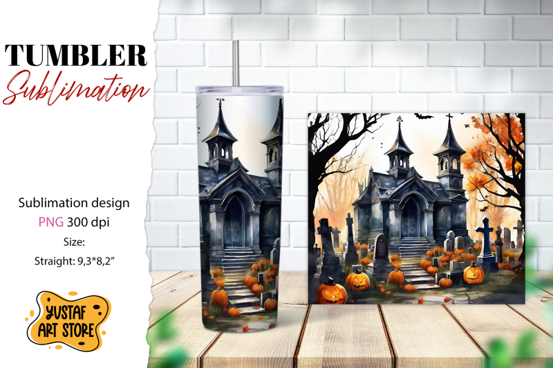 halloween-tumbler-wrap-spooky-cemetery-sublimation