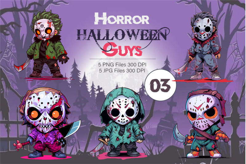 cartoon-horror-halloween-guys-03-tshirt-sticker