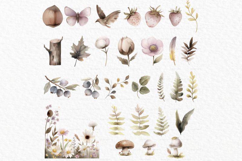 woodland-animals-png-clipart