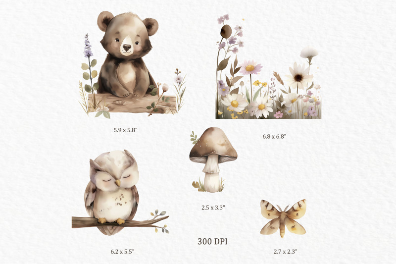 woodland-animals-png-clipart